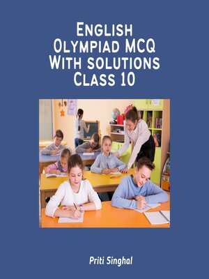cover image of English Olympiad MCQ With Solutions Class 10